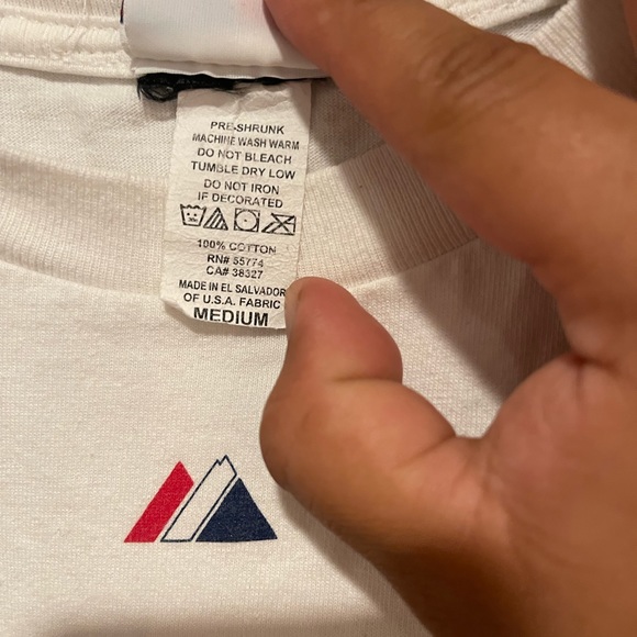 Majestic Chicago Cubs T-Shirt White Size Medium - Picture 4 of 5